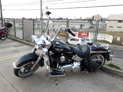 Kit Guidão e Cabos CROMADOS - Seca Sovaco - 18" Pol. Altura - Tubo 1.1/4" Pol. - Harley Davidson - Deluxe (com riser e ABS) na internet