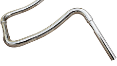 Kit Guidão Seca Sovaco - 15" Pol. Altura - Tubo 1.1/4" Pol. CURVE - CROMADO - Honda - Shadow 600 - Ronco V2
