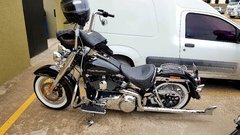 Imagem do Guidão Seca Sovaco - 12" Pol. Altura - Tubo 1.1/4" Pol. - CROMADO - Harley Davidson - (Com Acelerador Eletrônico)