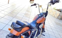 Kit Guidão Seca Sovaco - 12" Pol. Altura - Tubo 1" Pol. - CROMADO - Harley Davidson - Dyna, Dyna Fat Bob, Dyna Street Bob (com ABS) - loja online
