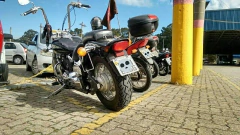 Kit Guidão Seca Sovaco - 18" Pol. Altura - Tubo 1.1/4" Pol. - CROMADO - Yamaha - Drag Star 650 - Ronco V2