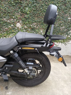 Imagem do Sissy Bar Fixo - PRETO - Shineray - Iron 250 - Arco Alto