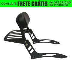 Sissy Bar Fixo - PRETO - Shineray - Denver 250 - Arco Baixo - comprar online