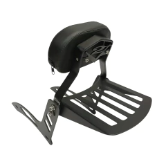 Sissy Bar Fixo - PRETO - Shineray - Denver 250 - Arco Baixo - Ronco V2