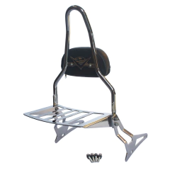 Sissy Bar com Easy Rider - Fixo - CROMADO - Suzuki - Boulevard M800R (2012-2016) - comprar online