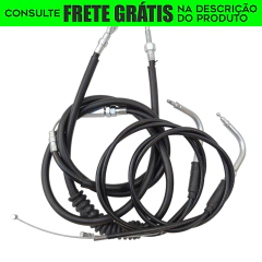 Kit Cabos Comando - 14" Pol. - Guidão Seca Sovaco - Harley Davidson - Heritage