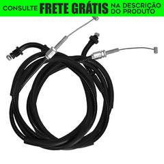 Cabos acelerador (A) e (B) - Guidão 15" Pol. - Seca Sovaco - Honda - Shadow 600