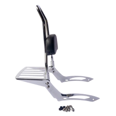 Sissy Bar com Easy Rider - Fixo - CROMADO - Yamaha - Drag Star 650 (1998-2008) - comprar online