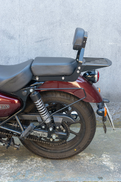 Suporte/Afastador de Alforge - PRETO - Royal Enfield - Meteor 350 (2021+) - Ronco V2