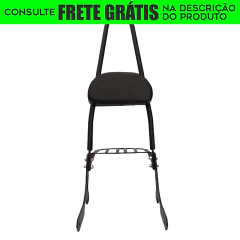 Sissy Bar com Easy Rider - Fixo - PRETO - Harley Davidson - Sportster 883/1200/48