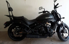 Sissy Bar com Easy Rider - Fixo - PRETO - Kawasaki - Vulcan 650 - Ronco V2