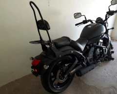 Sissy Bar com Easy Rider - Fixo - PRETO - Kawasaki - Vulcan 650 - loja online