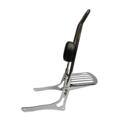Sissy Bar com Easy Rider - Fixo - CROMADO - Royal Enfield - Super Meteor 650 - loja online