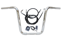 Kit Guidão Seca Sovaco - 15" Pol. Altura - Tubo 1.1/4" Pol. - CROMADO - Harley Davidson - Heritage (2018+) - comprar online