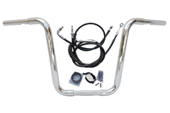 Kit Guidão Seca Sovaco - 16" Pol. Altura - Tubo 1.1/4" Pol. - CROMADO - Harley Davidson - Breakout (2018+) - comprar online