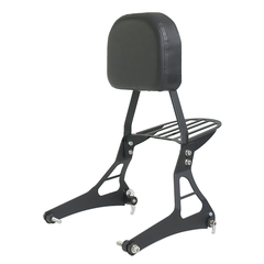 Sissy Bar Destacável - PRETO - Harley Davidson - Dyna Super Glide (2009-2014) - comprar online