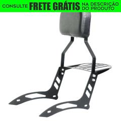 Sissy Bar Fixo - PRETO - Yamaha - Midnight Star 950 (2009+)