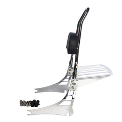 Sissy Bar com Easy Rider - Destacável - CROMADO - Harley Davidson - Fat Boy (2018+) - Ronco V2