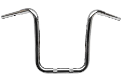 Guidão CURVE Seca Sovaco - 15" Pol. Altura - Tubo 1.1/4" Pol. - CROMADO - Harley Davidson - Fat Boy (Com Acelerador Eletrônico) - comprar online