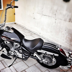Bagageiro do Para-lama / Grelha - CROMADO - Honda - Shadow 750 - Ronco V2