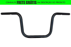Guidão Seca Sovaco - 12" Pol. Altura - Tubo 1" Pol. - PRETO - Outras marcas