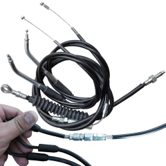 Kit Completo Cabos Comando (ABS) - 18" Pol. Guidão - Seca Sovaco - Harley Davidson - Sportster 883/1200/48/Roadster - comprar online