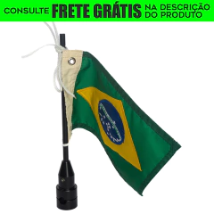 Haste de Bandeira com Bandeira (Tour Pack) - PRETO - Harley Davidson - Electra Ultra