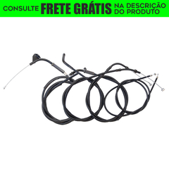 Kit Cabos Comando - 15" Pol. - Guidão Seca Sovaco - Yamaha - Virago 250