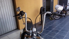 Kit Guidão Seca Sovaco - 12" Pol. Altura - Tubo 1.1/4" Pol. - CROMADO - Harley Davidson - Breakout (2018+) - loja online