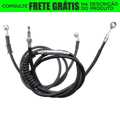 Kit Cabos Comando - 12" Pol. - Guidão Seca Sovaco - Harley Davidson - Road King (ABS)