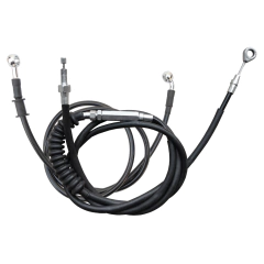 Kit Cabos Comando - 12" Pol. - Guidão Seca Sovaco - Harley Davidson - Breakout (Acelerador Eletrônico) - comprar online