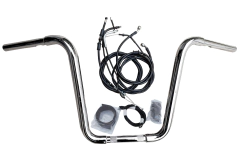 Kit Guidão Seca Sovaco - 15" Pol. Altura - Tubo 1.1/4" Pol. - CROMADO - Yamaha - Midnight 950 - comprar online
