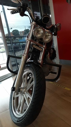 Imagem do Mata cachorro/Protetor de Motor - Asa - PRETO - Harley Davidson - Dyna Fat Bob (Até 2017)