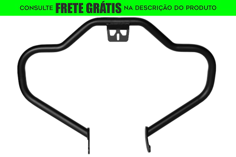 Mata cachorro/Protetor de Motor - Moustache - PRETO - Harley Davidson - Deluxe (2018+)