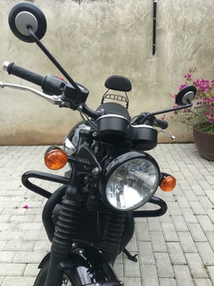 Mata cachorro/Protetor de Motor - PRETO - Triumph - Bonneville T100 (2016+) - comprar online