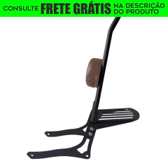 Sissy Bar com Easy Rider - Fixo - PRETO (marrom) - Royal Enfield - Super Meteor 650 - comprar online