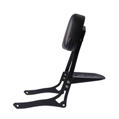 Sissy Bar Fixo - PRETO - Royal Enfield - Super Meteor 650 - Arco Alto - Ronco V2