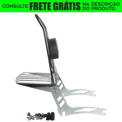 Sissy Bar com Easy Rider - Destacável - CROMADO - Yamaha - Midnight Star 950 (2009+)