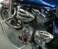 Imagem do Mata cachorro/Protetor de Motor - PRETO - Yamaha - Midnight Star 950 (2009+)