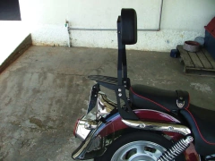 Sissy Bar Fixo - CROMADO - Kasinski - Mirage 250 (2001-2013) - Ronco V2