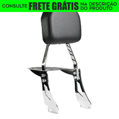 Sissy Bar Fixo - CROMADO - Kasinski - Mirage 250 (2001-2013)
