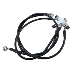 Flexível de Freio/Aeroquip - Guidão 12" Pol. - Preto - Harley Davidson - Sportster 883R - comprar online