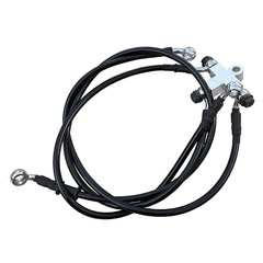 Flexível de Freio/Aeroquip - Guidão 14" Pol. - Preto - Harley Davidson - Sportster 883R - comprar online