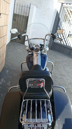 Kit Guidão e Cabos CROMADOS - Seca Sovaco - 10" Pol. Altura - Tubo 1" Pol. - Harley Davidson - Road King (Até 2007) - Sem ABS na internet
