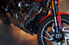 Mata cachorro/Protetor de Motor - Asa - CROMADO - Harley Davidson - Deluxe (2018+) na internet