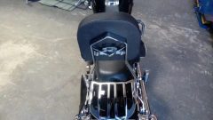 Sissy Bar Destacável - PRETO - Harley Davidson - Fat Boy (2006-2017) - loja online