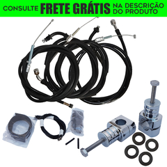 Kit Instalação - 12" Pol. Altura - para Guidão Seca Sovaco - Honda - Shadow 600
