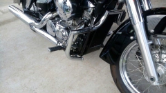 Mata cachorro/Protetor de Motor - CROMADO - Honda - Shadow 750 na internet