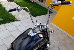 Imagem do Kit Guidão Seca Sovaco - 14" Pol. Altura - Tubo 1" Pol. - CROMADO - Honda - Shadow 750 (sem riser)