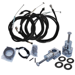 Kit Instalação - 15" Pol. Altura - para Guidão Seca Sovaco - Honda - Shadow 750 - comprar online